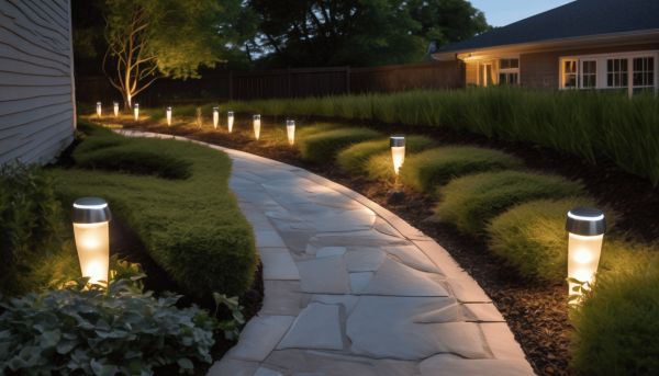 Transform your outdoor spaces with energy-efficient solar path lights