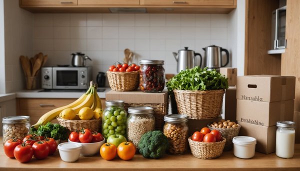 How to manage food and perishables during a UK house move?